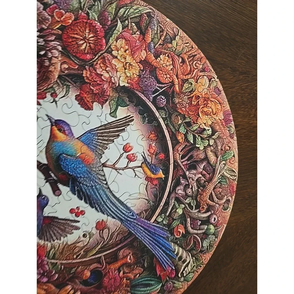 Quordle‎ Puzzles Striking Bird Wooden Jigsaw Fabulous Gift Puzzle